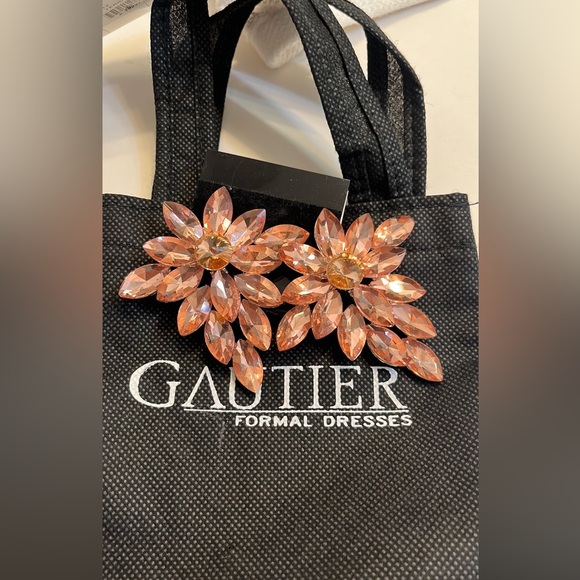 Evening gown-Terra Cotta - Picture 6 of 12